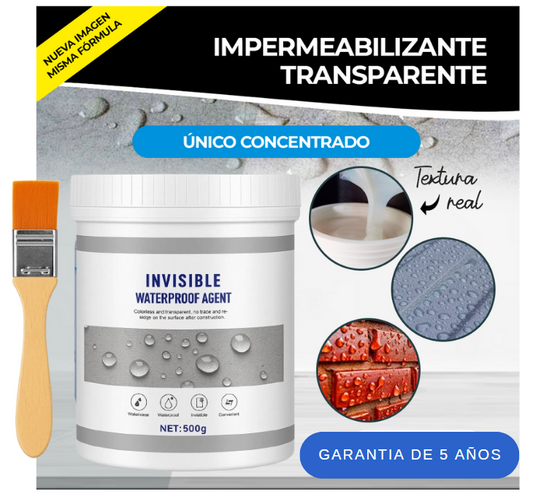 🔒 Impermeabilizante transparente  – Protección total contra humedad, moho y mal olor 💧✨