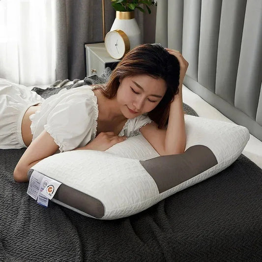 DREAMEO™️- ALMOHADA VISCOELÁSTICA HIPOALERGÉNICA CON MEMORIA 3D