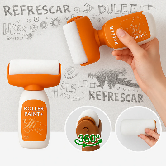 🧽✨ InstaClean Walls™ – Rodillo Restaurador efectivo contra manchas, grasas y rayones ⚡